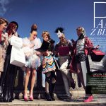 Editorial with fashion bloggers